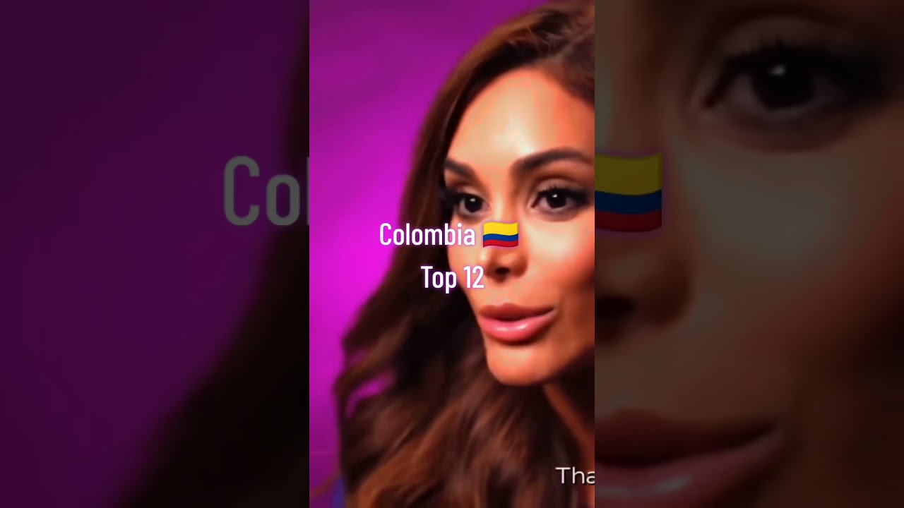 P4 👙 Colombia 🇨🇴 Top 12Vanesa Pulgarin Miss universe Colombia 2025 