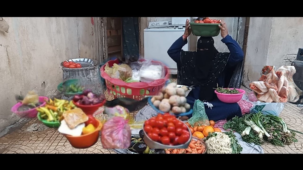 شوفوا انا خدت كميه لحمه قد ايه من الخرفان وقسمتها كم كيس ورحت ب 100 جنيه  السوق ونشتري برخص التراب