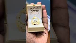 😱Customized gold dollar #wedding  #nikkah #gold #premium #maharchain@mangalamfathimajewellers