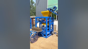 qt4-26 full automatic industrial solid bricks making machine for concrete pavers