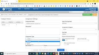 SIS Rolling Gradebook: Creating New Assignments in Quarter 1 for a Yearlong Class