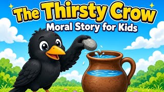 Details The Thirsty Crow | Animated Moral Story for Kids #kids #story #storytime #storytelling  Guide