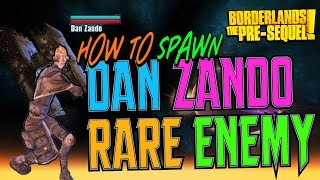 DAN ZANDO - Secret Enemy Spawning Guide (Borderlands the Pre-Sequel) Content