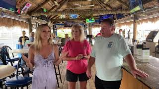 Kaitlyn Highlighting Dolphin Tiki in Marco Island