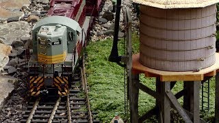 Couple Creates Tiny Model Train World In Backyard