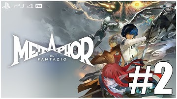 Metaphor ReFantazio PS4 Pro Gameplay Walkthrough Part 2 FULL GAME (No Commentary)