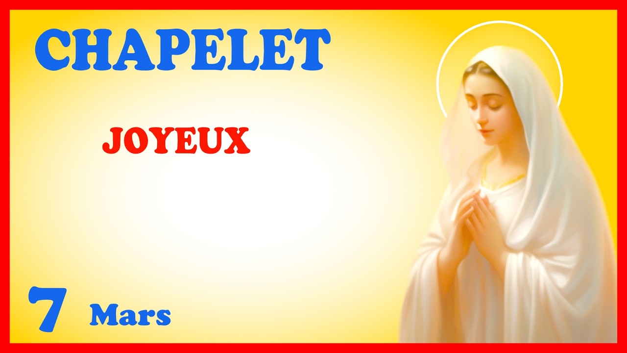 CHAPELET - NDML 🙏 Samedi 7 Mars