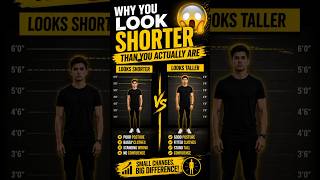 Why you Look Shoter Than you Actually Are😱