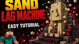 Sand Lag Machine in Minecraft (Easy Tutorial)
