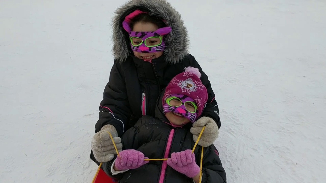 Sledding day at James Braddock park