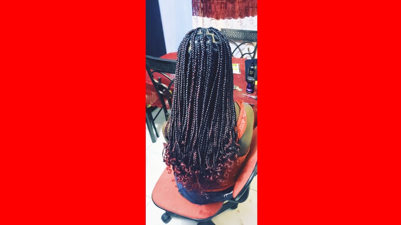 THE PERFECT KNOTLESS BRAID WITH CURL ENDS