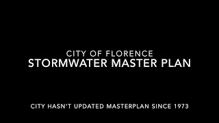 City of Florence stormwater master plan update