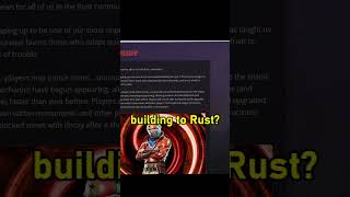 They're Bringing FORTNITE to RUST??? #rust #rustgame #rusttips #rustupdate