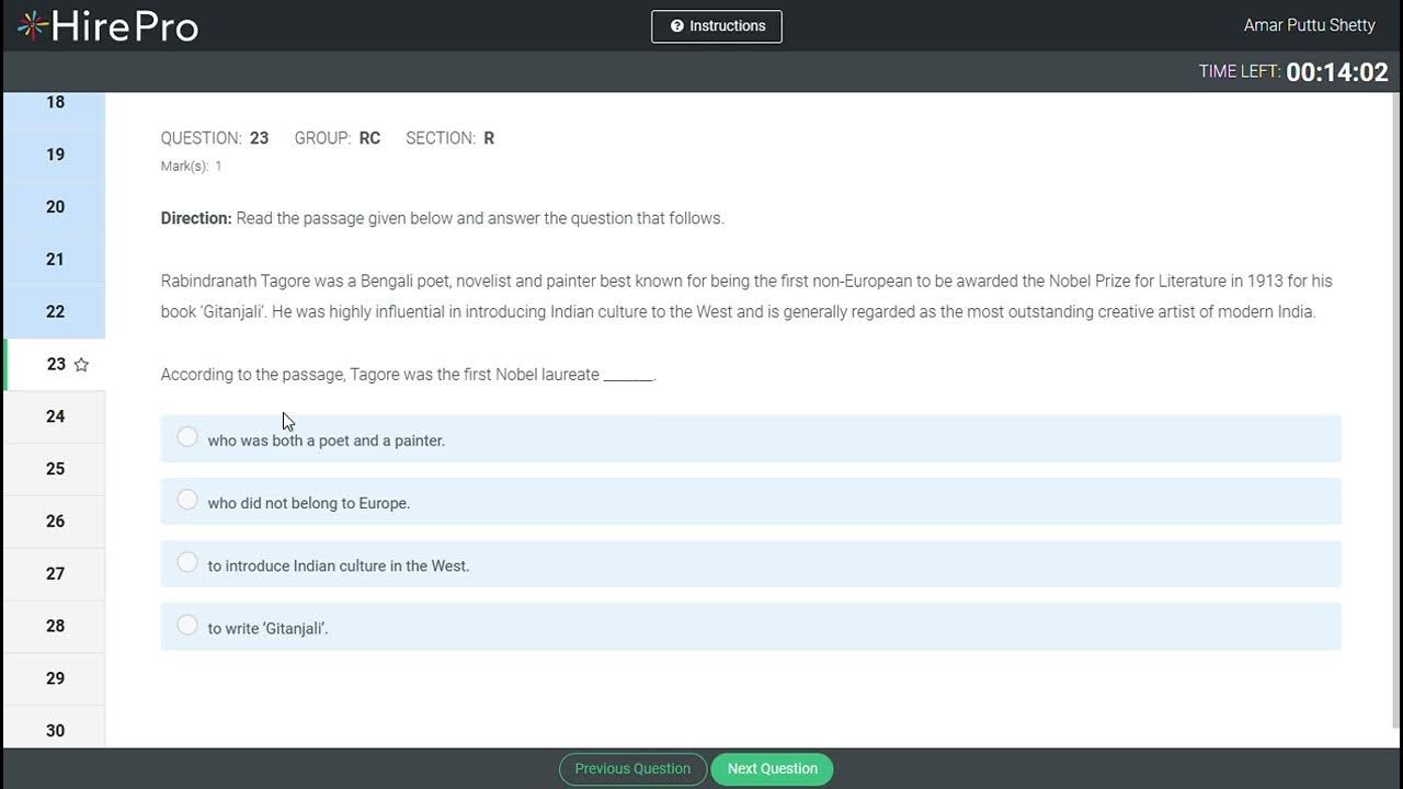 Amazon Shopping experience Protection Operation HirePro Online MCQ