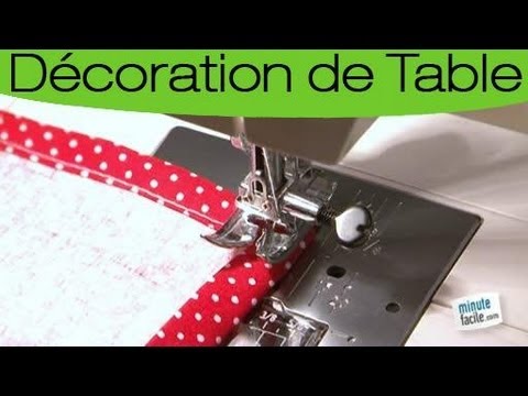 Bricolage : Confectionner un chemin de table