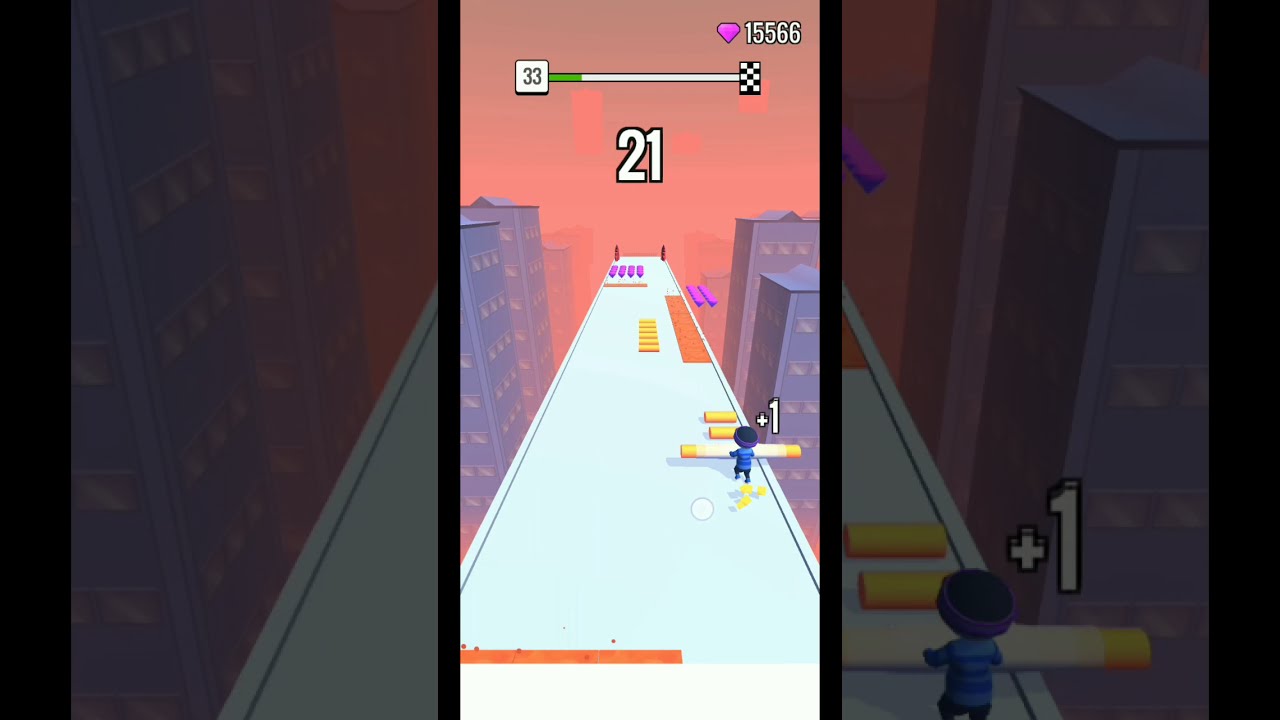 Roof Rails Level 33 Gameplay