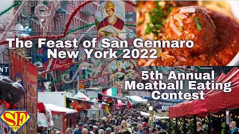 The Feast of San Gennaro: 5th Annual Meatball Eati...