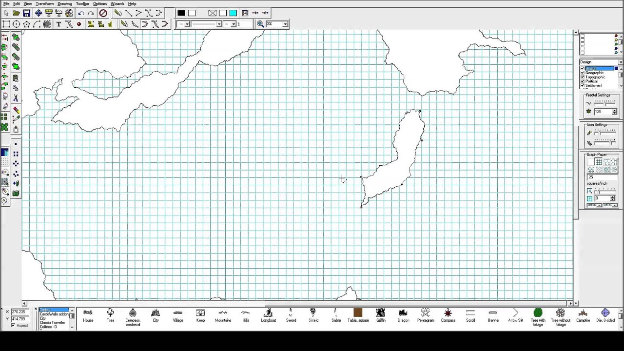 Fantasy Map Part 1: A Basic Test Map