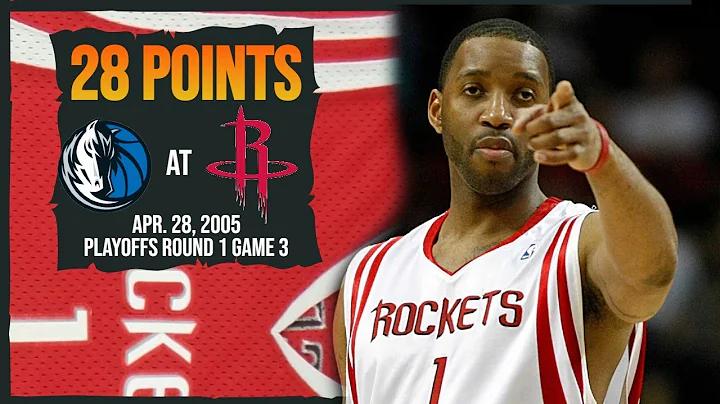 Tracy McGrady (28 points) - 2005 Playoffs Round 1 Game 3 - Dallas Mavericks at Houston Rockets