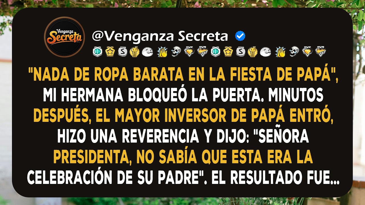 Prohibida en la fiesta de papá por 