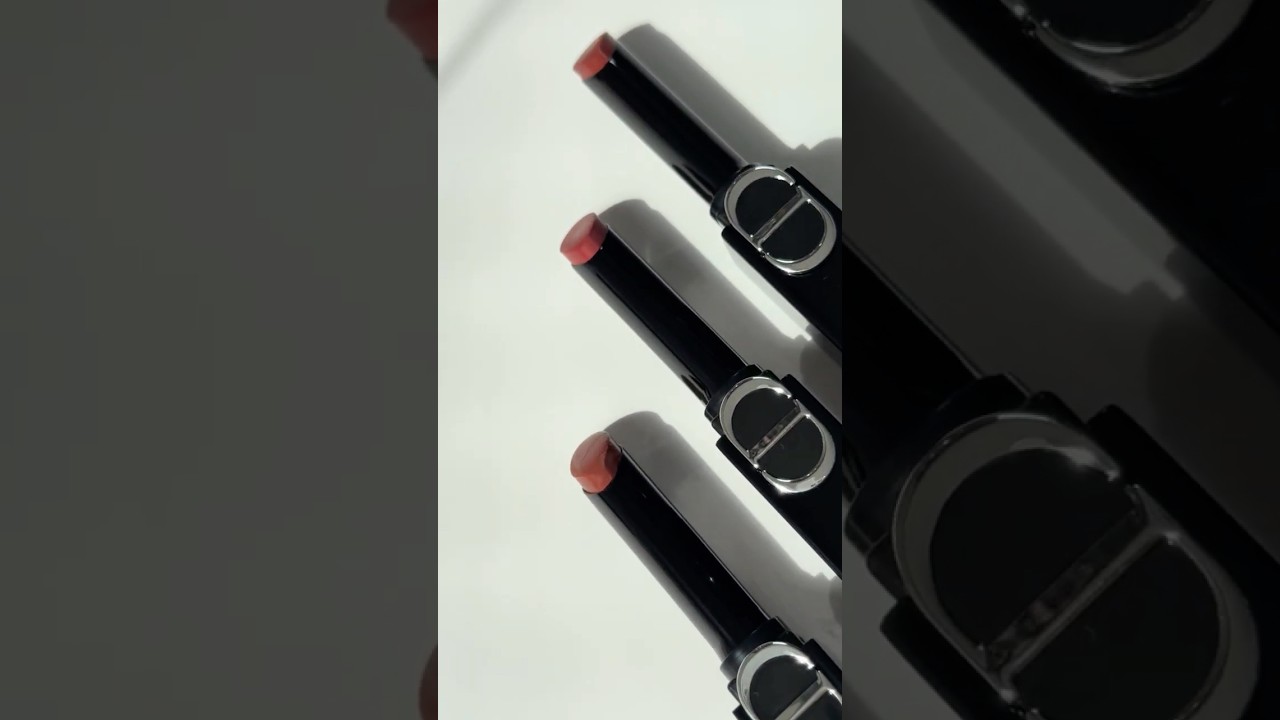 DIOR • Rouge Dior On Stage lipstick • Redwood Star, Wild Rosewood and Copper Attraction • swatches
