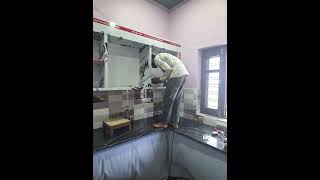 aluminum modular Kitchen design #how to make aluminum modular Kitchen #modular Kitchen material #kit