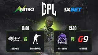 NITRO CPL CS:GO |  brodyagi vs NOMAD eSports | Anime Academy vs Nadoverii | Day 2