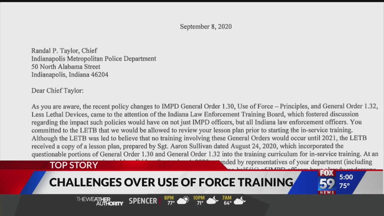 Challenges over use of force lesson plan - YouTube