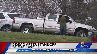 5 dead after standoff in NC