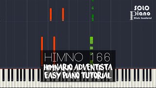 HIMNO 166 - Siervos de Dios, la trompeta tocad | Easy Piano Tutorial   Partitura
