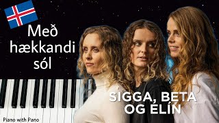 Systur - Með hækkandi sól - Iceland 🇮🇸 - Piano Cover - Eurovision 2022