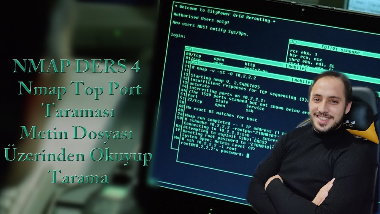 Top Port Tarama Metin Dosyası Üzerinden Tarama- 
