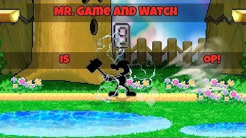 Mr. Game and Watch is OP! A SSF2 Beta Montage