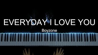 Everyday I Love You - Boyzone | Piano Cover by Angelo Magnaye