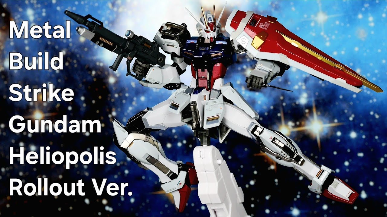 Bandai Metal Build Strike Gundam Heliopolis Rollout Ver. Unboxing