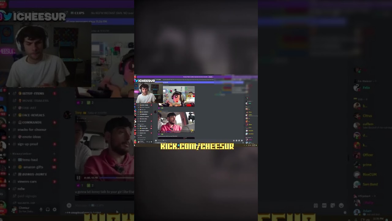 Cheesur' childhood ruined cuz he find out IcePoseidon is Jewish 