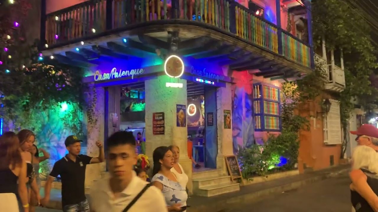 Cartagena(Getsemaní) Colombia nightlife