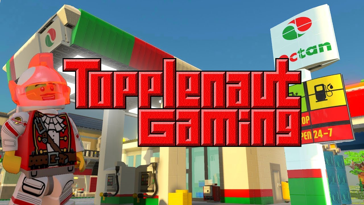 lego car wash gas station