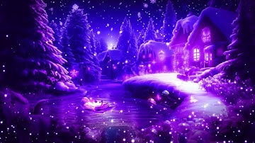 Peaceful Night 💜 Soul Soothing Sleep Music ★ Drift Away To Dream World