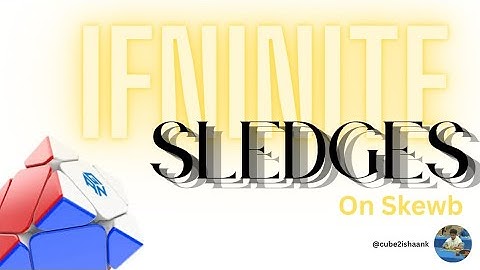 Regripless Sledge fingertrick on Skewb