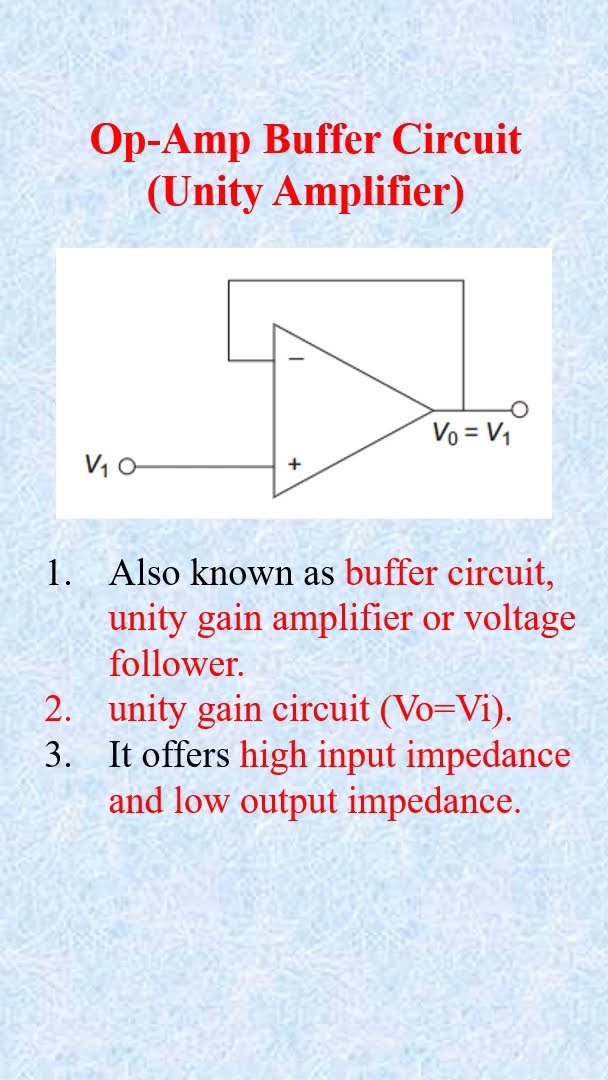 Unity Amplifier in Action: The Perfect Buffer Circuit