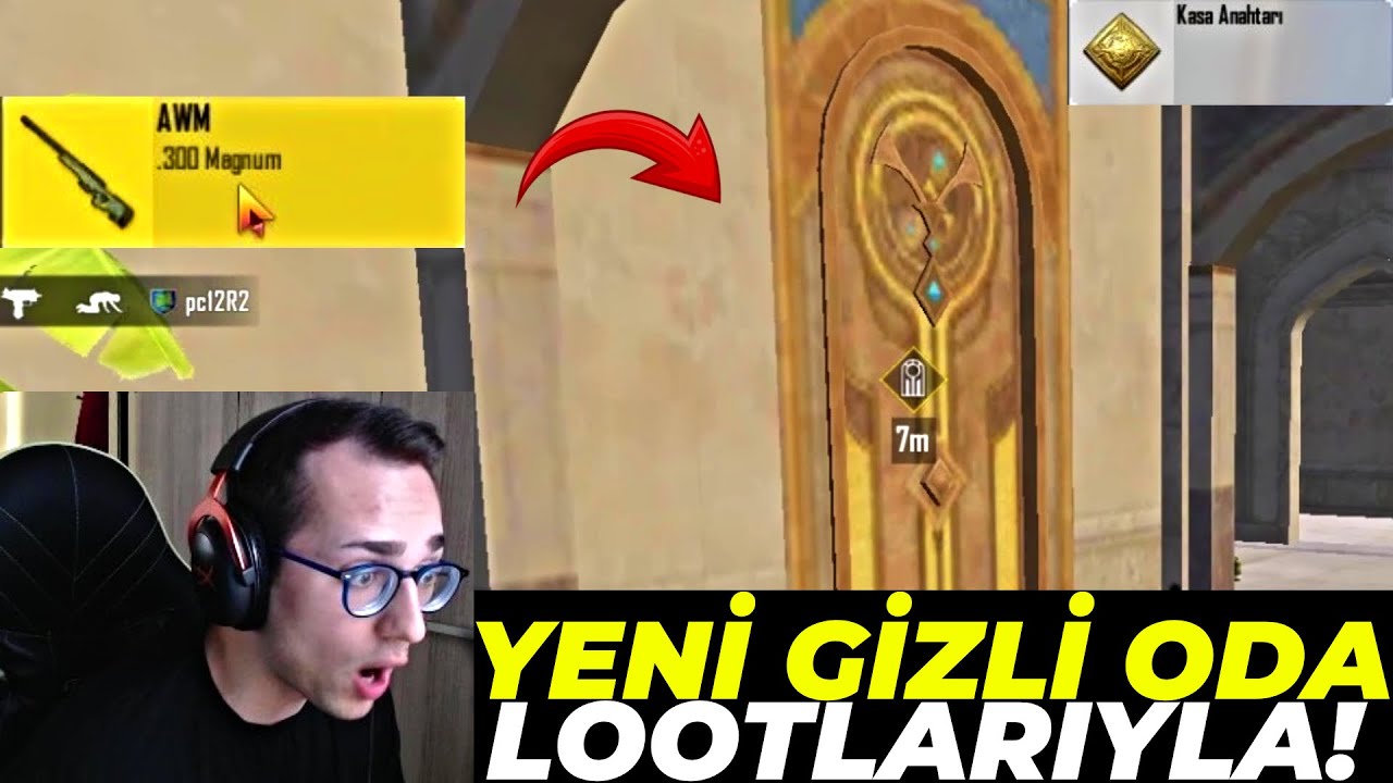 YENİ GİZLİ ODA LOOTLARIYLA WIN ALMAK? (AWM ÇIKTI) PUBG MOBILE