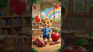 Red Color Song for Kids  Sheru Toons