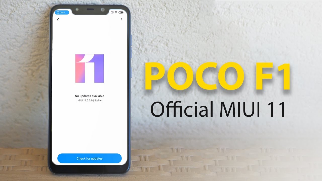 Official MIUI 11 for POCO F1 - Download Now - YouTube