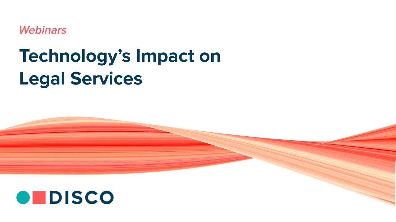 Kiwi Camara - The Accelerating Impact of Technology on Legal Services