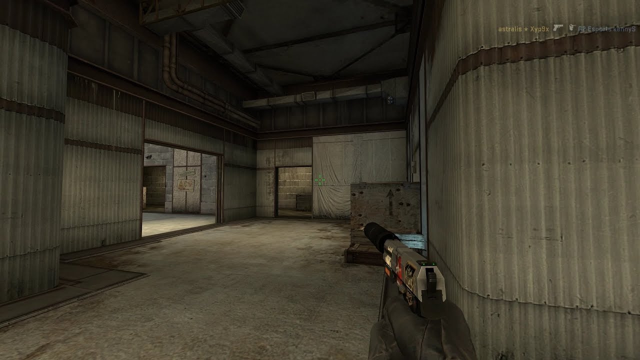 Xyp9x ace with Glock vs. G2 on Cache