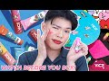 WATCH BEFORE BUYING... VICE COSMETICS X BT21 COLLABORATION PART 2! (CHEEKY BLUSH + DEWY TINT REVIEW)