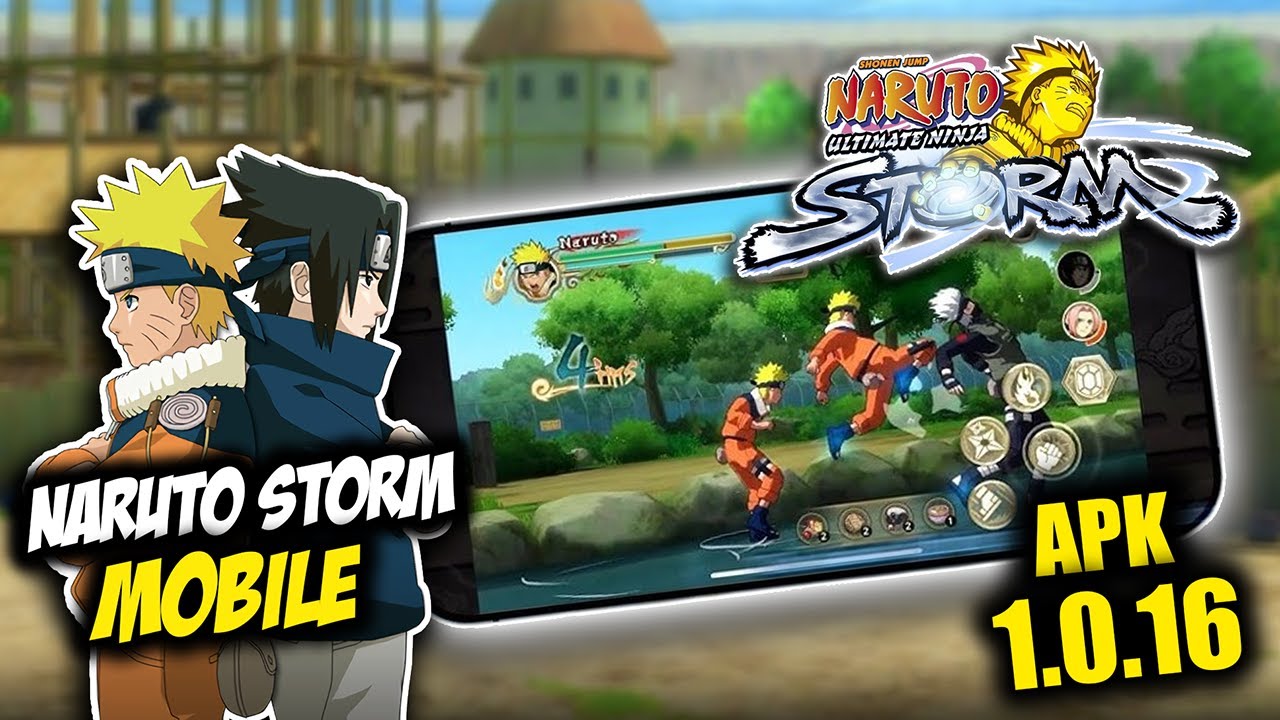 NARUTO STORM MOBILE APK 1.0.16 - BAIXE AGORA!! (2024) - YouTube