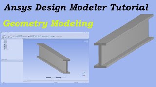 ANSYS DesignModeler Tutorial | Step-by-Step Geometry Modeling (Copy, Symmetry, Polyline &amp; More)