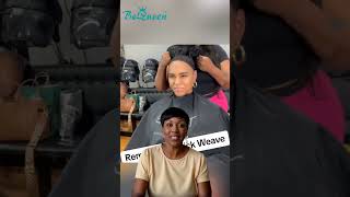 Review from my client #wig #pixie #gluelesswig #pixiehaircut #bequeen